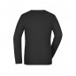 Long-sleeved T-shirt made of soft elastic single jersey