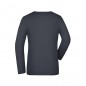 Long-sleeved T-shirt made of soft elastic single jersey