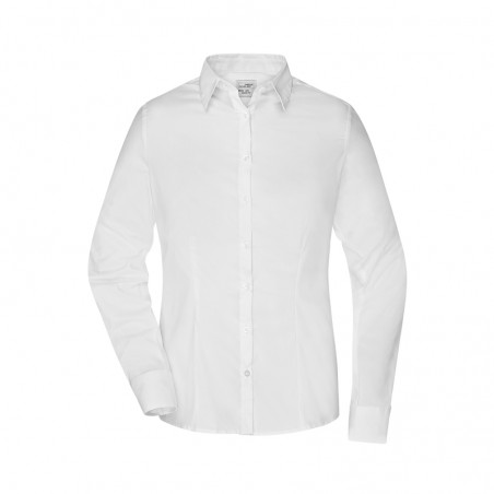 Business blouse 'Elastic Fit' with shirt collar