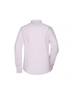 Classic shirt with fashionable minimum allover print