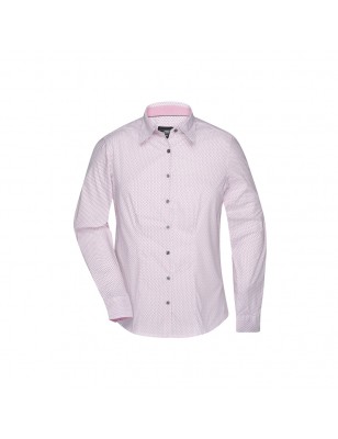 Classic shirt with fashionable minimum allover print