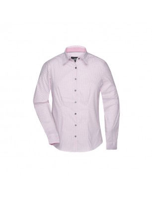 Classic shirt with fashionable minimum allover print