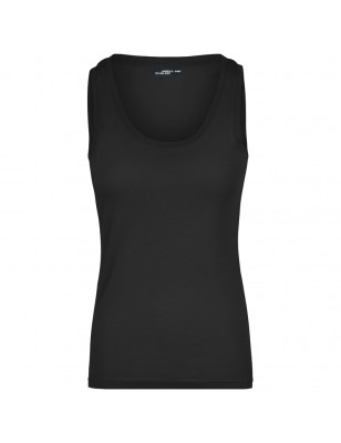 Classic sleeveless top made of single jersey