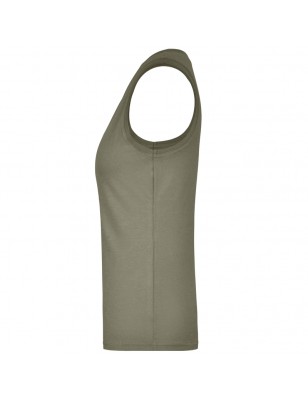 Classic sleeveless top made of single jersey