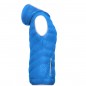 Ultra light down vest with hood in casual style