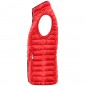 Casual down vest with stand-up collar