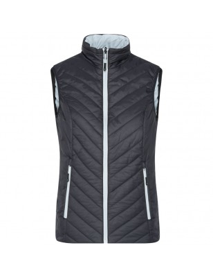 Light reversible vest with DuPont SoronaŽ padding (renewable, organic raw material)