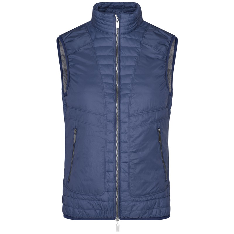 Padded vest with DuPont SoronaŽ padding (renewable, organic raw material)