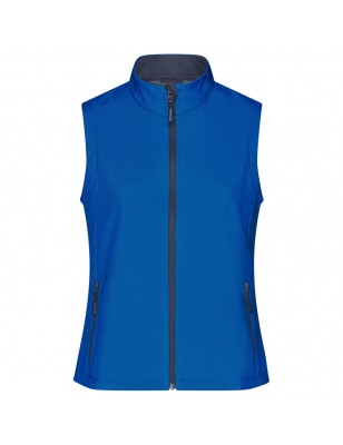 Softshell vest for promotion and leisure