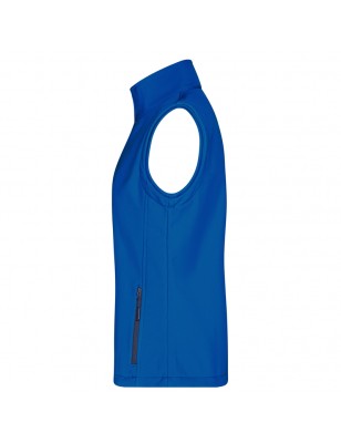 Softshell vest for promotion and leisure