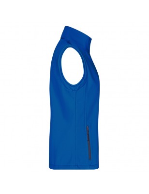 Softshell vest for promotion and leisure