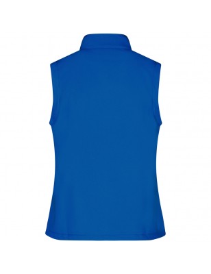 Softshell vest for promotion and leisure