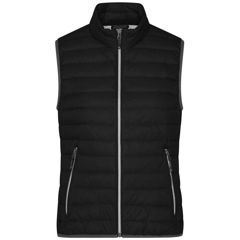 Light down vest in classic design