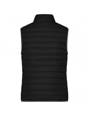 Light down vest in classic design