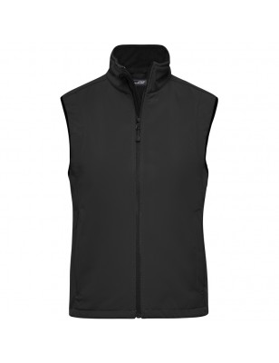 Functional vest made of softshell