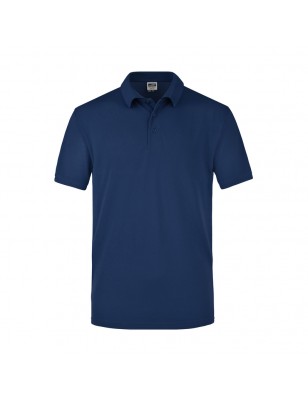 Durable and easy-care piqué polo shirt for leisure activities