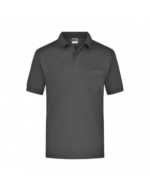 Classic piqué polo shirt with breast pocket