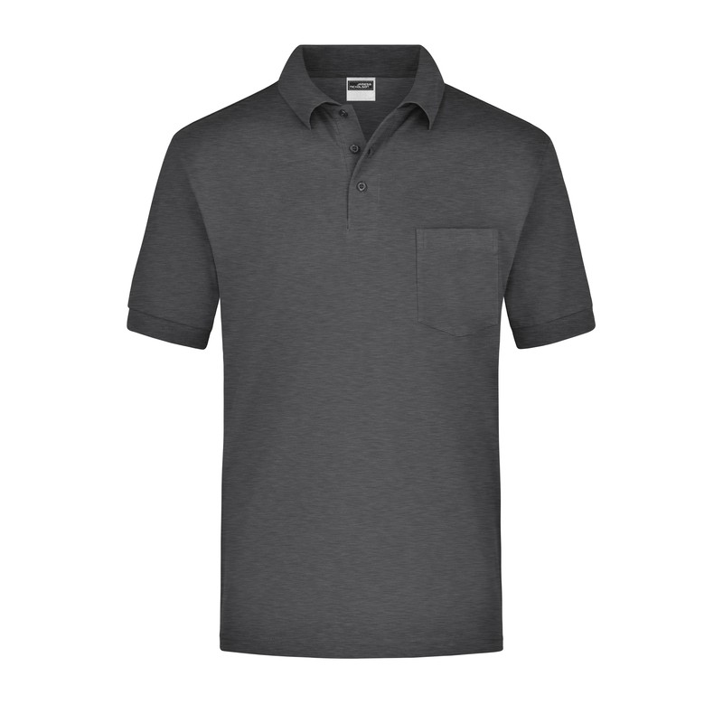 Classic piqué polo shirt with breast pocket