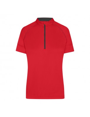 Sporty cycling jersey for ladies