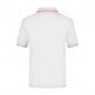 High-quality piqué polo shirt with contrasting stripes