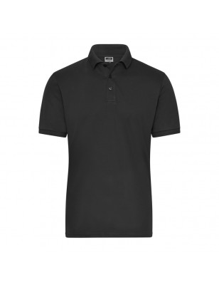 Polo shirt made of soft elastic piqué