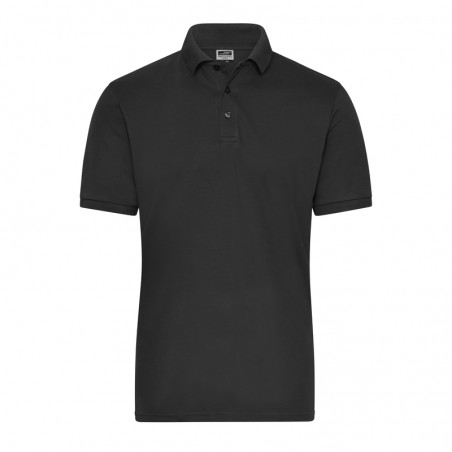 Polo shirt made of soft elastic piqué