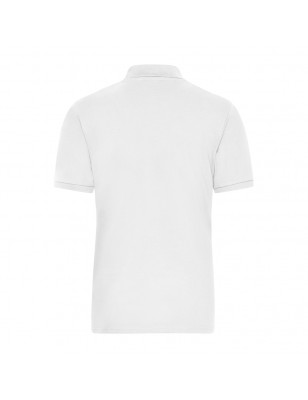 Polo shirt made of soft elastic piqué