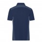 Durable, easy care polo shirt with contrasting insets