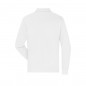 Durable and easy-care long-sleeved poloshirt