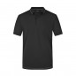 High-quality polo shirt with contrasting stripes