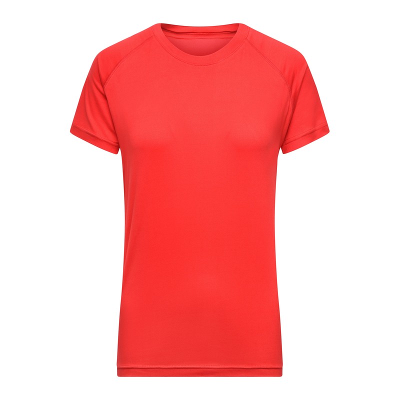 Functional T-shirt made of recycled polyester for sports and fitness