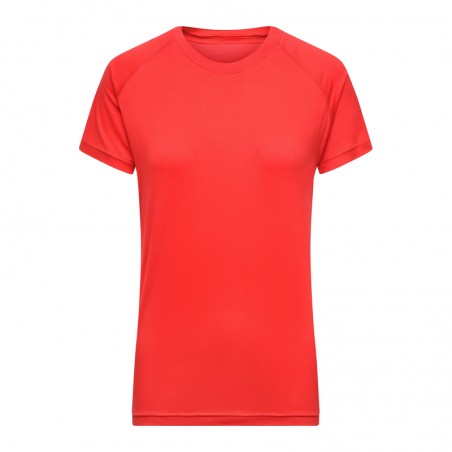 Functional T-shirt made of recycled polyester for sports and