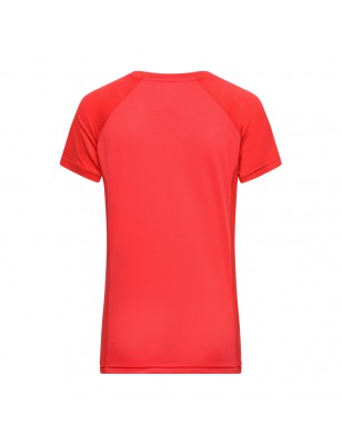 Functional T-shirt made of recycled polyester for sports and