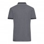 Polo shirt in trendy bicolour look