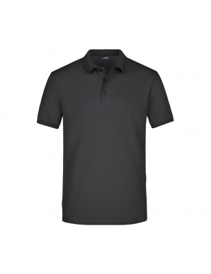 Classic polo shirt made of elastic piqué