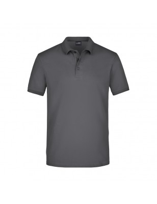 Classic polo shirt made of elastic piqué