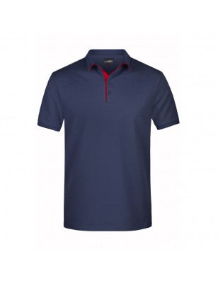 Classic  polo shirt with contrasting elements