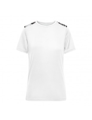 Functional T-shirt made of recycled polyester for sports and leisure