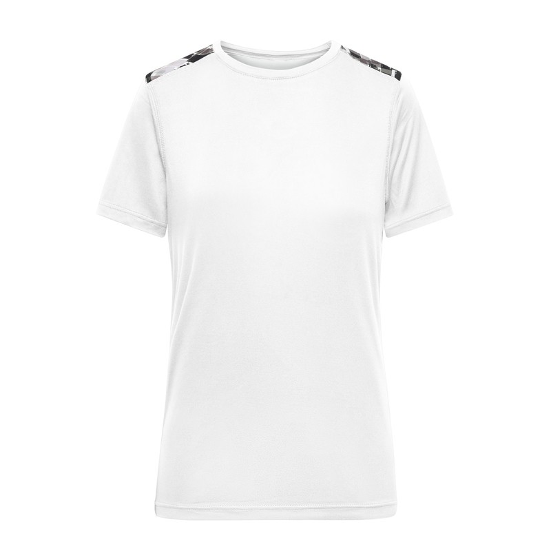 Functional T-shirt made of recycled polyester for sports and leisure