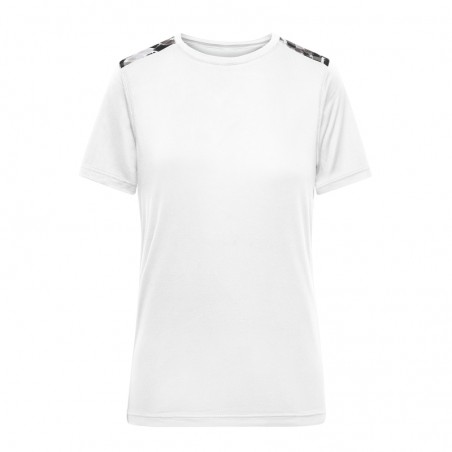 Functional T-shirt made of recycled polyester for sports and