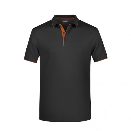 Classic  polo shirt with contrasting stripes