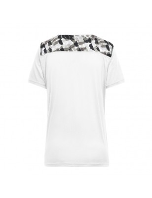 Functional T-shirt made of recycled polyester for sports and