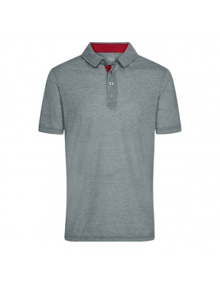 Functional polo shirt for leisure and sports