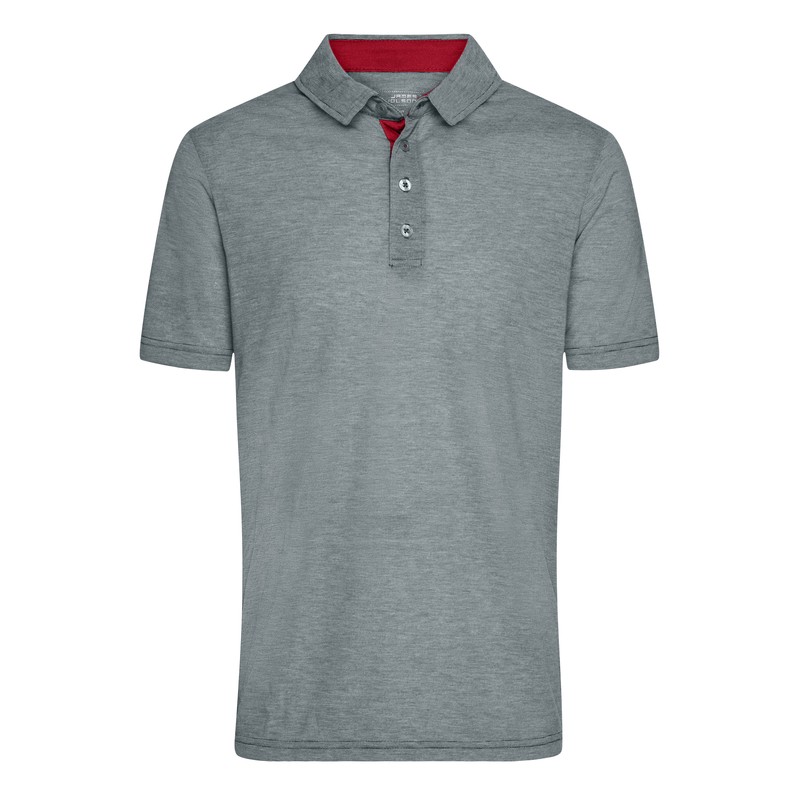 Functional polo shirt for leisure and sports